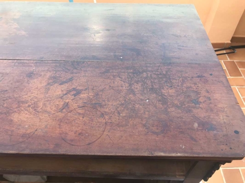 Restauración de mueble de madera